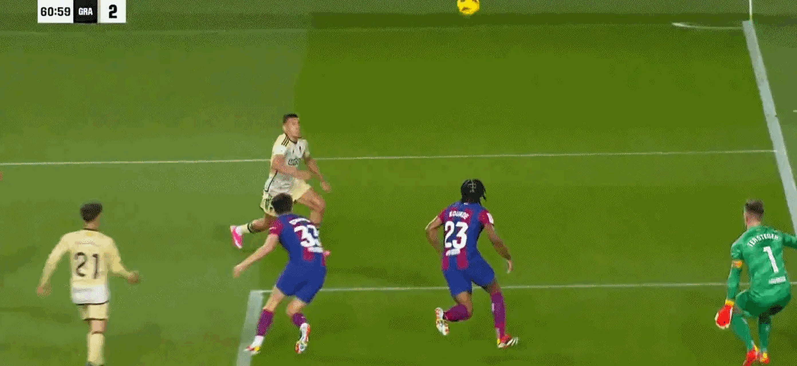 巴萨客场苦战，险胜格拉纳达